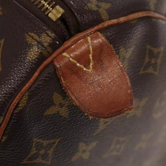 LOUIS VUITTON Monogram Keepall 60 Boston Bag M41422 LV Auth - Picture 7 of 16